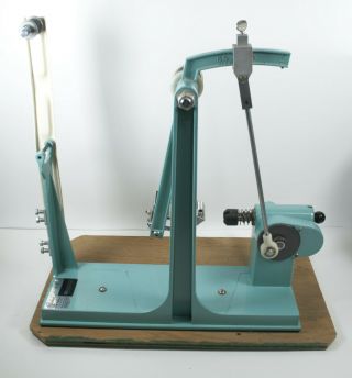 Vintage 3M Sasheen S - 72 Turquoise Heavy Duty Bow Maker / Craft Wrapping machine 5