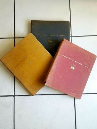 Famous Artists Painting Course Vintage Books From 1960s Set Of Three