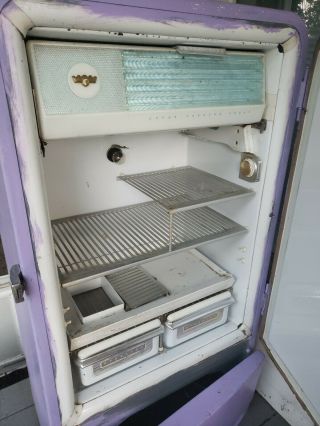 Vintage 1950s Frigidaire Refrigerator General Motors GM 3