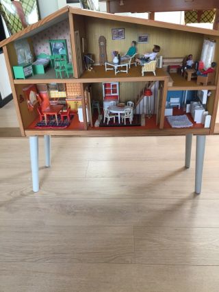 This Is A Rare Early 1960’s Lundby Dollhouse From Sweden.