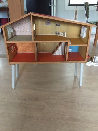 This Is A Rare Early 1960’s Lundby Dollhouse From Sweden. 5