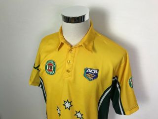 Vintage Fila Cricket Australia Mens ODI One Day Cricket Jersey Size XL 3