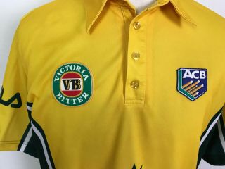 Vintage Fila Cricket Australia Mens ODI One Day Cricket Jersey Size XL 5