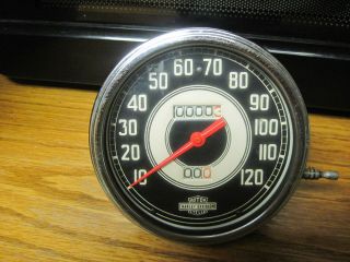 Early Vintage Harley Davidson Speedometer 90369