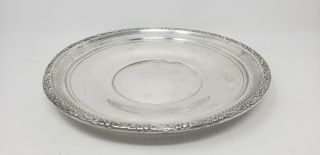Frank M Whiting Sterling Silver Plate Rose Of Sharon 468