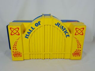 Vintage 1984 Kenner Dc Powers Hall Of Justice Playset