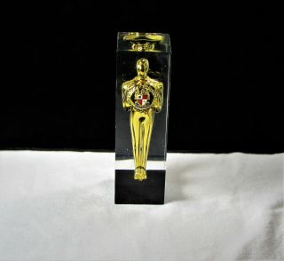 Rare Authentic Academy Award Official Backstage Merit Award Oscar Statuette