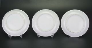 SET of 8 GOOD Antique Chinese Canton Famille Rose Porcelain Plates Saucers 19thC 8