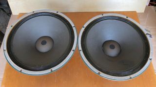 Pair Vintage Altec 416A 16 Ohm Woofers For VOTT Speaker 6