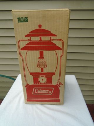 Vintage Coleman 200 A195 Single Mantel Lantern But Old Stock