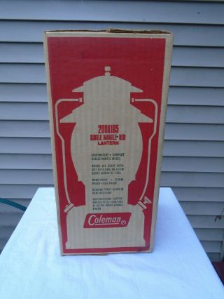 Vintage Coleman 200 A195 Single Mantel Lantern but old stock 4