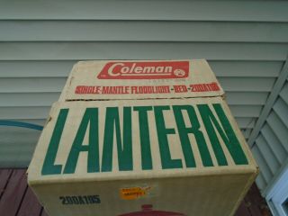 Vintage Coleman 200 A195 Single Mantel Lantern but old stock 5