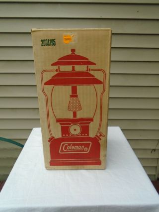 Vintage Coleman 200 A195 Single Mantel Lantern but old stock 6