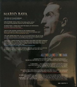 Mario Bava All the Colors of the Dark by Tim Lucas (2007,  Hardcover) OOP Rare 2