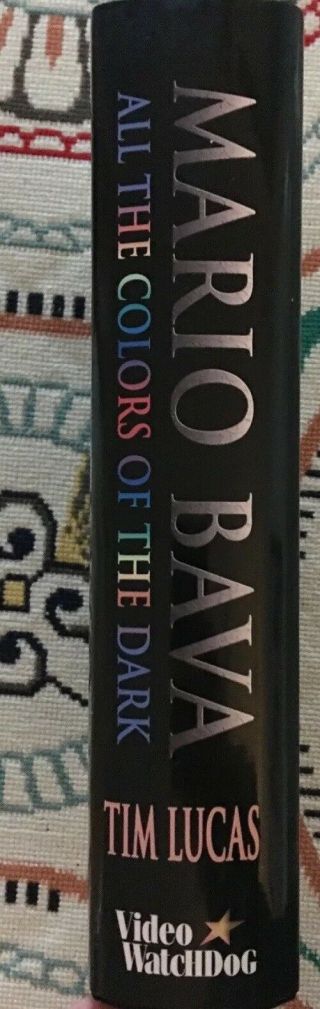 Mario Bava All the Colors of the Dark by Tim Lucas (2007,  Hardcover) OOP Rare 3