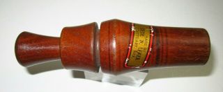 Vintage Cecil W Leker Stuttgart Ark Duck Call 1940 - 1950