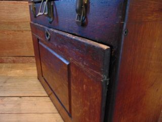 Vintage H.  GERSTNER 11 Drawer Machinist Chest Tool Box Chest Carpenter Wood Box 11