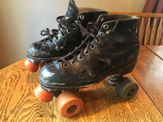 Vintage Reidell Roller Skates - Sure Grip X7 L & R - Mens 9/9.  5 Kc Street Wheels