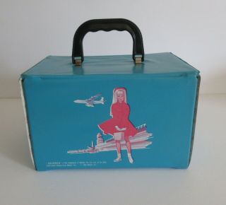 1964 Extremely Rare Barbie Skipper Doll Train Case Nr Wow 2