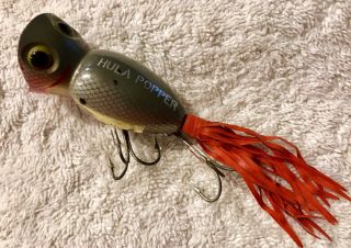 Fishing Lure Fred Arbogast Hula Popper Reflector Shad 1st Gen Tackle Crank Bait