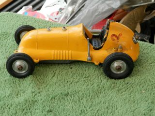 Vintage Roy Cox 90 Thimble Drome Special Tether Car With Motor Yellow Estate Fi