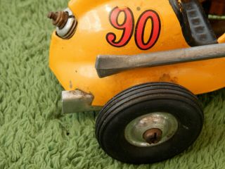 Vintage Roy Cox 90 Thimble Drome Special Tether Car With Motor Yellow Estate Fi 8