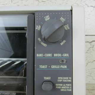 Black & Decker Spacemaker Toaster Toast R Oven Bake Broil Vintage USA 510 TY4 3