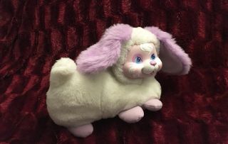 Vintage 90s Puppy Check Up Plush Toy Stuffed Dog Kenner 1994 Rare Vinyl Face