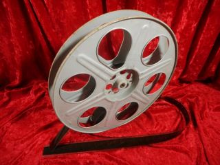 10 FOR DADDIOSSHOP VINTAGE 35MM 2000 FT.  14.  5 INCH METAL MOVIE FILM REELS 4