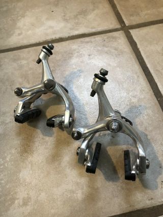 Vintage Campagnolo Campy Front And Rear Road Bike Calipers - Set 1
