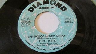 Rare N Soul Promo Kurt Harris " Emperor Of My Baby 