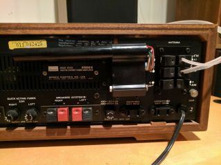 Vintage SANSUI 2000X Solid State Tuner Stereo Amp Receiver SERVICED,  CAPS 11