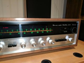 Vintage SANSUI 2000X Solid State Tuner Stereo Amp Receiver SERVICED,  CAPS 2
