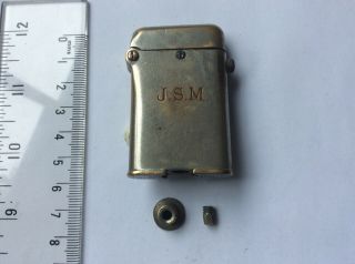 Vintage Cigarette Thorens Double Claw Petrol Lighter (for Repair Spring Damage) 7