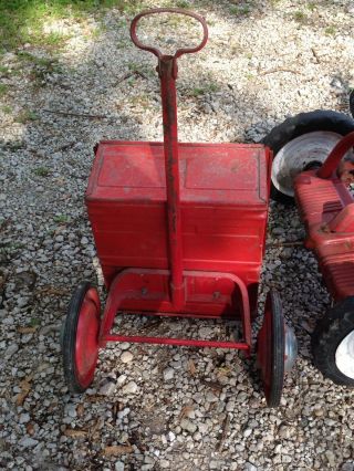 Vintage Murray Pedal Tractor and Payload Trailer 4