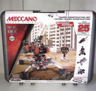 Meccano Erector Construction 25 - In - 1 Building Set