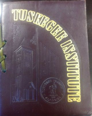 Tuskegee Institute Vintage Leather Graduation Booklet 1960