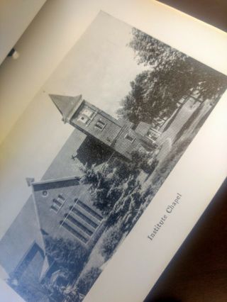 Tuskegee Institute vintage leather graduation booklet 1960 4