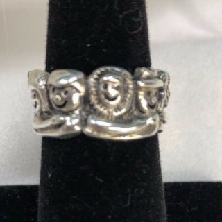 Children of the World Ring Mexico EFS 925 Sterling Silver Sz 7 HTF Rare Vintage 4