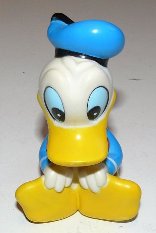 Vintage Walt Disney Productions Donald Duck Rubber Squeaky Made of Korea 3