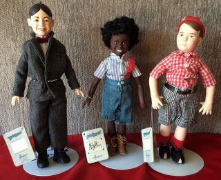Set Of 3 Little Rascals Our Gang Collector Dolls 1989 Effanbee King World