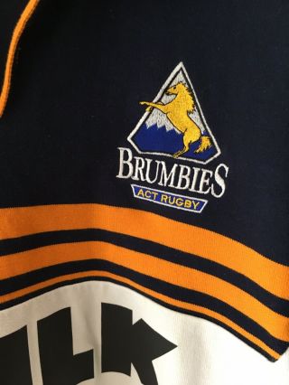 BRUMBIES CANTERBURY 1998 Rugby Union Australia Shirt Vintage BNWOT 2