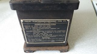 Vintage Philips High Tension Supply Unit Type 372 - power supply for valve radio 2