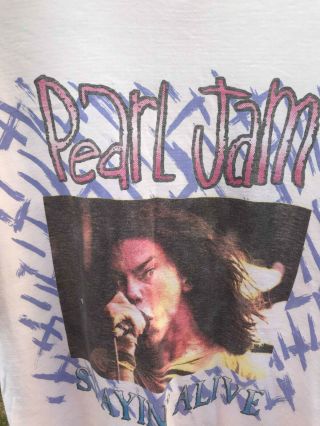 Pearl Jam Vintage T - Shirt 1990 Nirvana Soundgarden Grunge