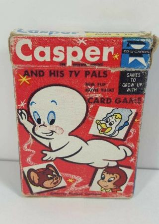 Vintage Casper The Ghost & Tv Pals Ed - U - Cards 1960 