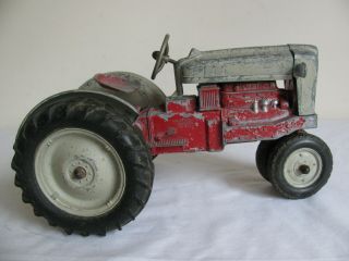 Vintage 1950 ' s Hubley Kiddie Toy 1/10 Scale Ford Tractor 525 Parts / Restore 3