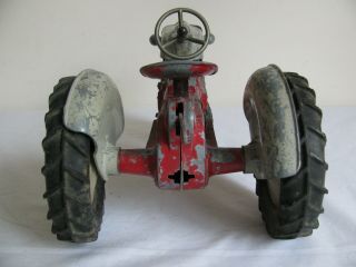 Vintage 1950 ' s Hubley Kiddie Toy 1/10 Scale Ford Tractor 525 Parts / Restore 4