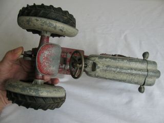 Vintage 1950 ' s Hubley Kiddie Toy 1/10 Scale Ford Tractor 525 Parts / Restore 6