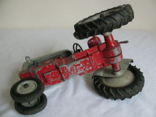 Vintage 1950 ' s Hubley Kiddie Toy 1/10 Scale Ford Tractor 525 Parts / Restore 7