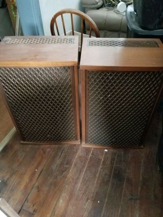 Sansui Sp 2700 Vintage Speakers In See Pictures